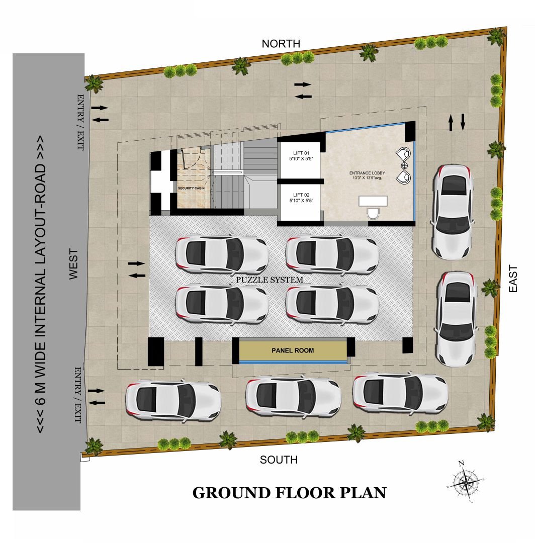 JuhuVistas Ground Floor Layout