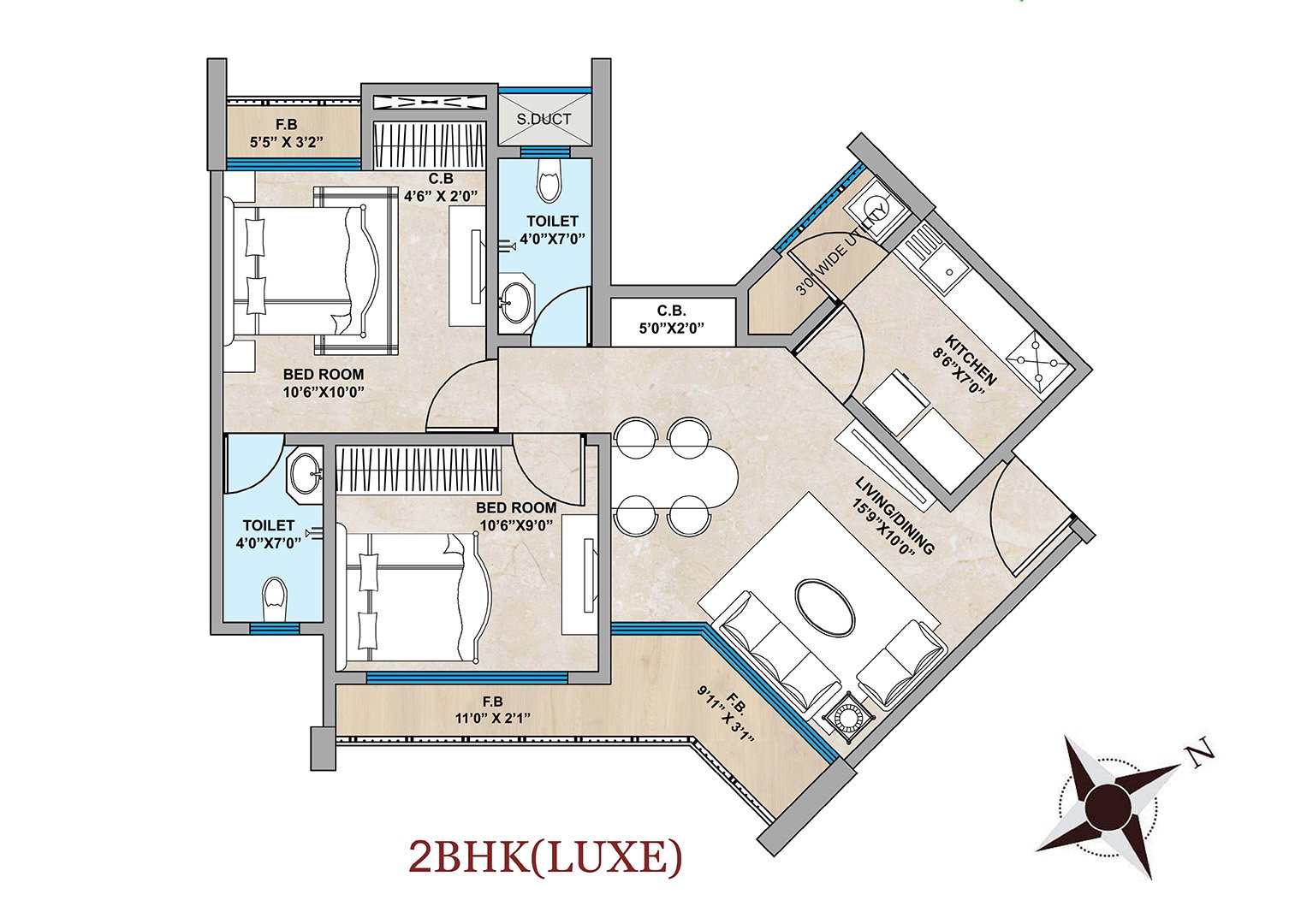 2bhk-luxe