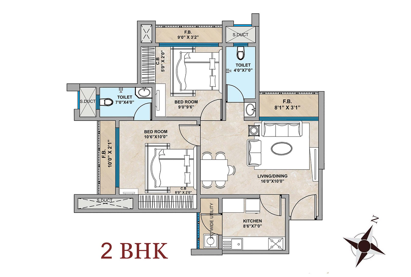 2bhk