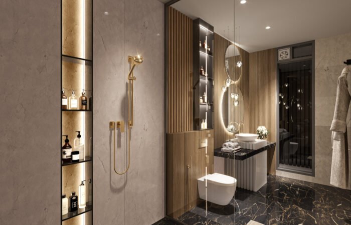 Master Bedroom Washroom
